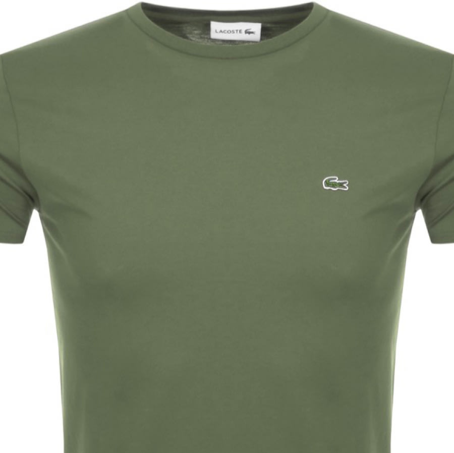 Alternative Image for ProductLacoste Crew Neck T Shirt Green2